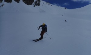 Skitour Hochgrabe - Abfahrt Arntal