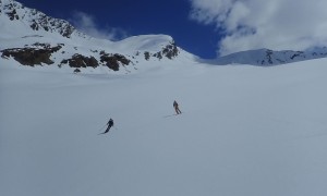 Skitour Hochgrabe - Abfahrt Arntal