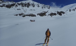 Skitour Hochgrabe - Abfahrt Arntal