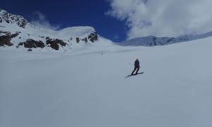 Skitour Hochgrabe - Abfahrt Arntal