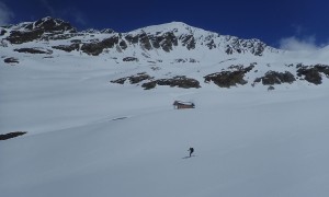 Skitour Hochgrabe - Abfahrt Arntal