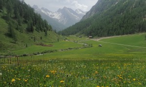 Biketour Volkzein - Blick talauswärts zu den Lackenkammern