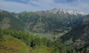 Aufstieg, Blick nach Kals mit Kendlspitze