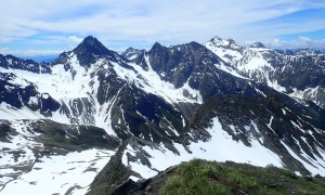 Blick zum Glödis, Ralfkopf, Ganot und Hochschober