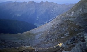 Bergtour Weiße & Rote Spitze - Aufstieg im Dunkeln