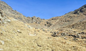 Bergtour Weiße & Rote Spitze - Aufstieg