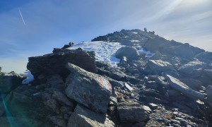 Bergtour Weiße & Rote Spitze - Aufstieg