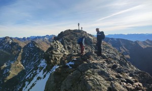 Bergtour Weiße & Rote Spitze - Aufstieg