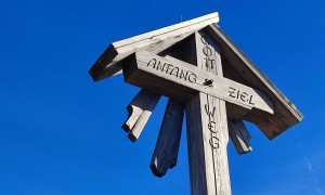 Bergtour Weiße & Rote Spitze - Gipfelsieg