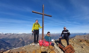 Bergtour Weiße & Rote Spitze - Gipfelsieg