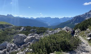 Klettersteig Arzalpenturm - Zustieg