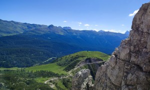 Klettersteig Arzalpenturm - im Steig