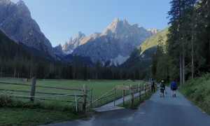 Bergtour Hochbrunnerschneid - Start Fischleintal