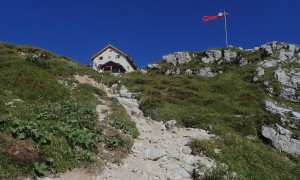 Bergtour Hochbrunnerschneid - bei der Zsigmondy-Hütte