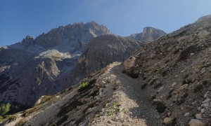 Bergtour Hochbrunnerschneid - Zustieg Inneres Loch