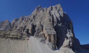 Bergtour Hochbrunnerschneid - Rückblick Zwölferkofel