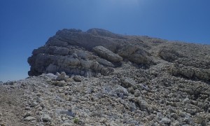 Bergtour Hochbrunnerschneid - Schlussaufstieg