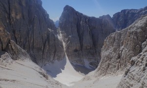 Bergtour Hochbrunnerschneid - Abstieg ins Innere Loch