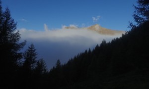 Bergtour Nördliches Arnhorn - Aufstieg, Morgenstimmung