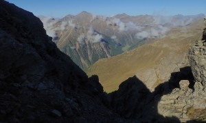 Bergtour Nördliches Arnhorn - bei der Anraser Kempenscharte, Blick zur Hochgrabe