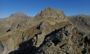 Bergtour Nördliches Arnhorn - Blick zum Anraser Kempen mit Regenstein im Hintergrund