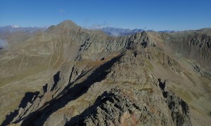 Bergtour Nördliches Arnhorn - Gipfelsieg mit Blick zum Regenstein