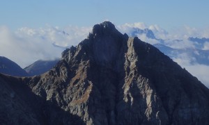 Bergtour Nördliches Arnhorn - Gipfelsieg mit Blick zum Rappler