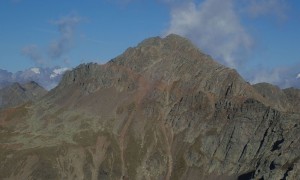 Bergtour Nördliches Arnhorn - Gipfelsieg mit Blick zum Regenstein