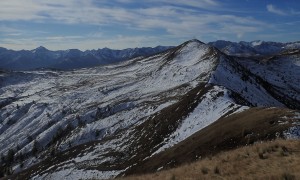 Bike & Hike Breitenstein - Gipfelsieg Alplspitze, Rückblick Golzentipp