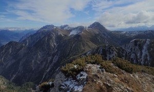 Bike & Hike Breitenstein - Gipfelsieg Nordostgipfel mit Blick zu den Lienzer Dolomiten