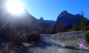 Bergtour Unterebenkofel - Zustieg Innerfeldtal