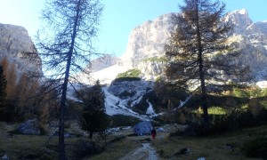 Bergtour Unterebenkofel - Aufstieg Schwarzboden