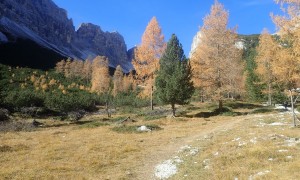 Bergtour Unterebenkofel - Abstieg