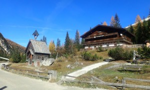 Bergtour Unterebenkofel - Abstieg zur Dreischusterhütte