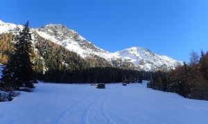 Skitour Wilder Sand - Zustieg zur Oberstaller Alm