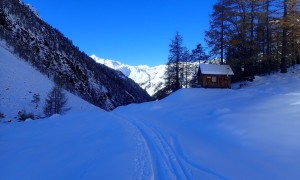 Skitour Wilder Sand - Zustieg Arntal, Rückblick