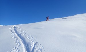 Skitour Wilder Sand - Aufstieg