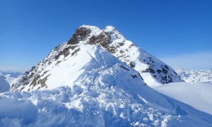 Skitour Wilder Sand - Gipfelsieg, Blick Richtung Hochstein