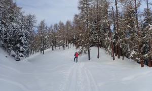 Pistentour Thurntaler - Aufstieg abseits der Piste