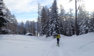 Pistentour Thurntaler - Aufstieg abseits der Piste