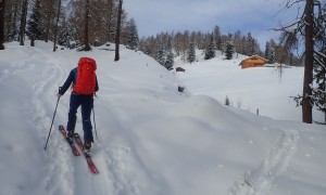 Pistentour Thurntaler - Aufstieg abseits der Piste