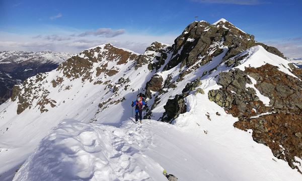 Tourbild - Skitour Hollbrucker Kreuz über Zenzerspitze (Osttirol)