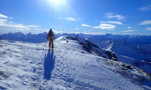 Skitour Rotlahner - Gipfelsieg