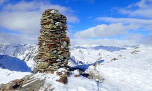 Skitour Rotlahner - Gipfelsieg