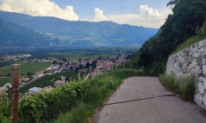 Klettersteig Fennberg - Abstieg Magreid