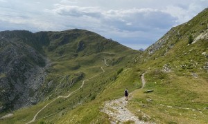 Bergtour Wildes Kar - auf dem Weg zur Sillianer Hütte