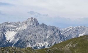 Bergtour Wildes Kar - Blick zur Dreischusterspitze