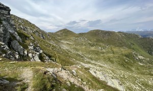 Bergtour Wildes Kar - auf dem Weg zum Hornischegg