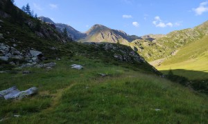 Bergtour Sauspitze zum Gabesitten - Aufstieg über die Villponer Alm