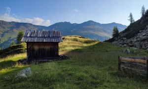 Bergtour Sauspitze zum Gabesitten - Aufstieg über die Villponer Alm